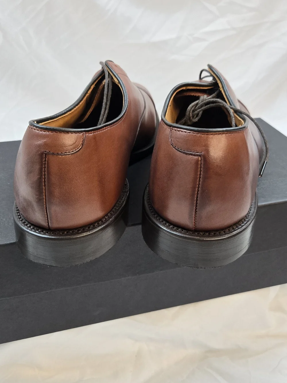 Allen Edmonds Byron 2034 Chili Cap Toe Oxford Shoes Men's 10 D NEW USA Made
